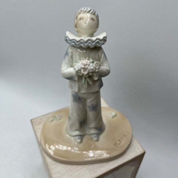 Vintage Flavia  THE CLOWN - Japan Porcelain figurine by Roman - AUTOGRAPHED - 19 - Picture 1 of 14